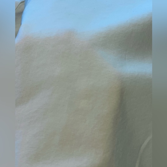 EUC J. CREW 100% Cotton White Button Front Short Sleeve Shift/Shirt Dress Size 6 - Picture 6 of 12